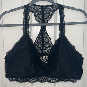 Lightly Lined Racerback Lace Bralette